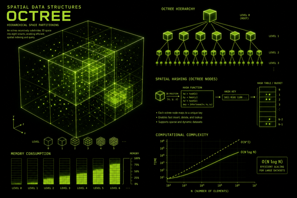 Spatial Octree Memory Optimization Research